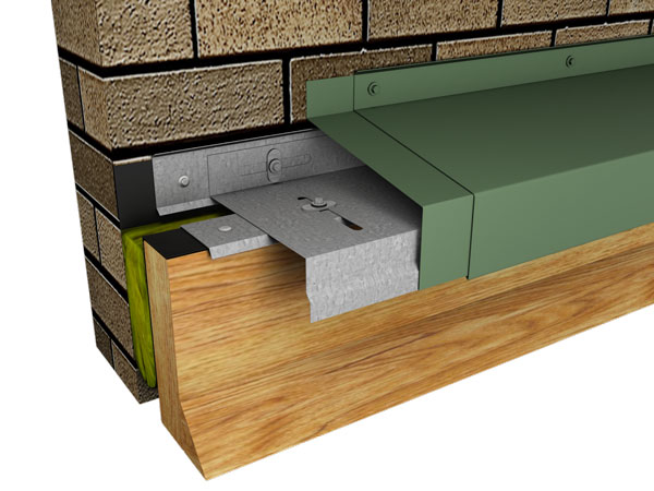 Perma-Tite Expansion Joint, Roof to Wall