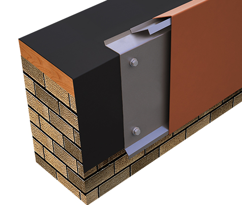 One Edge Extended Fascia Single-Ply